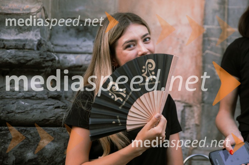 Marko Hatlak in Nuška Drašček na 72. Ljubljana Festivalu