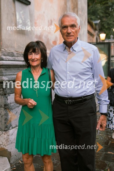 Marko Hatlak in Nuška Drašček na 72. Ljubljana Festivalu