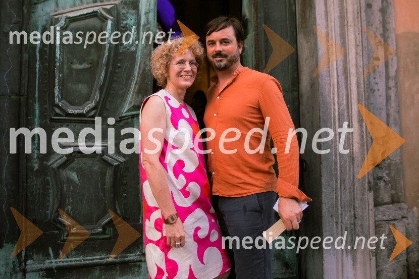 Marko Hatlak in Nuška Drašček na 72. Ljubljana Festivalu