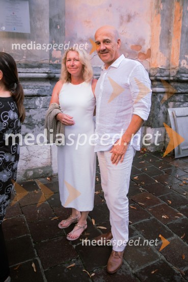 Marko Hatlak in Nuška Drašček na 72. Ljubljana Festivalu