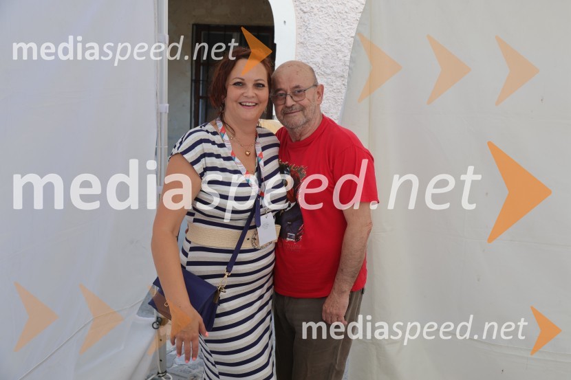  Lucija Smolnik, direktor festivala;  Vlado Novak, igralecVlado Novak: Gajaš, arestant, Letni oder Ruše