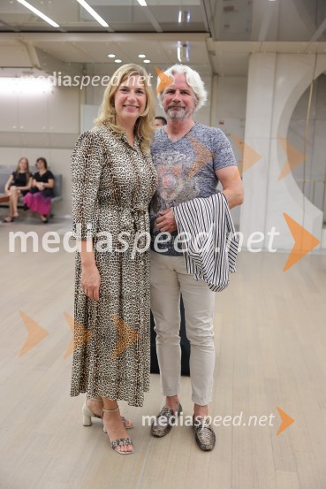  Barbara Čepirlo Čičigoj, odnosi z javnostjo Opera in Balet Ljubljana;  Jadran ČičigojGala večer svetovnih baletnih zvezd na Ljubljana Festivalu