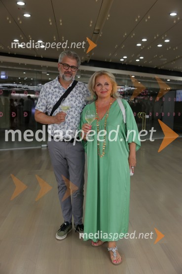  Goran Miloševič, podjetnik;  Lili MiloševičGala večer svetovnih baletnih zvezd na Ljubljana Festivalu