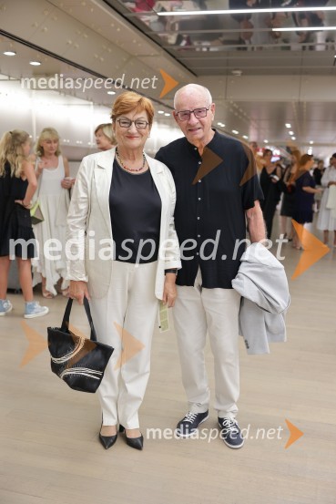 prof. dr.  Danica  Purg,  direktorica IEDC Poslovna šola Bled;  Arnold Walravens, profesor IEDCGala večer svetovnih baletnih zvezd na Ljubljana Festivalu