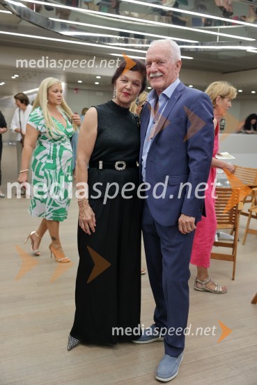 doc.dr. Nena Kopčavar Guček, zdravnica;  Andrej Guček, zdravnikGala večer svetovnih baletnih zvezd na Ljubljana Festivalu