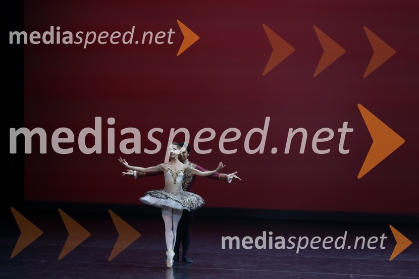  Tatyjana Melnik, baletna plesalka;  Motomi Kiyota, baletni plesalecGala večer svetovnih baletnih zvezd na Ljubljana Festivalu