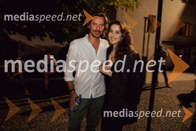  Matej Mijatović;  Ana Ribič, igralka17. Panč festival, 1.dan