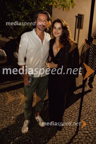  Matej Mijatović;  Ana Ribič, igralka17. Panč festival, 1.dan