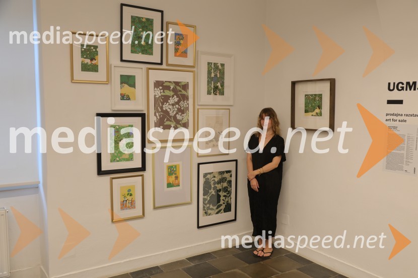  Alja Horvat, oblikovalka in ilustratorka Odprtje nove razstave ilustratorke Alje Horvat