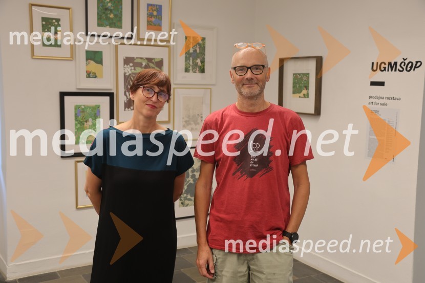  Brigita Strnad, Umetnostna galerija Maribor;  ... Odprtje nove razstave ilustratorke Alje Horvat