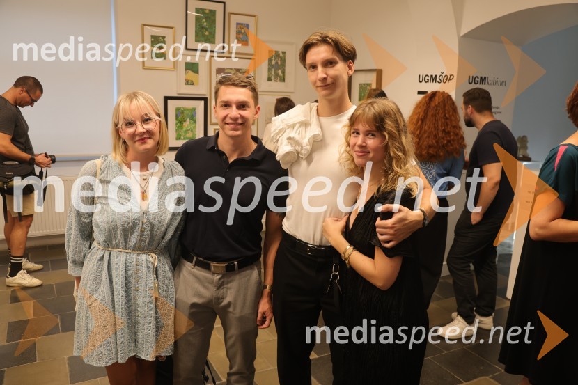  ... ;  ... ;  ... ;  Alja Horvat, oblikovalka in ilustratorka Odprtje nove razstave ilustratorke Alje Horvat