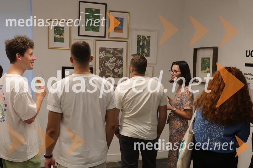 Odprtje nove razstave ilustratorke Alje Horvat