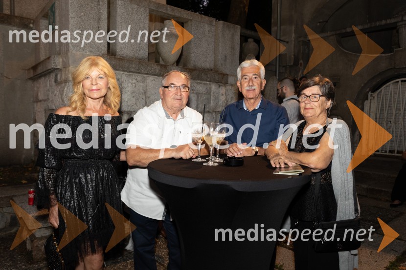  Darja Kuhar Kotnik, soustanoviteljica in podpredsednica Društva za zdravje naroda;  ... ;  Rajko Kotnik, bivši poslovni direktor Cankarjevega doma, dosedanji predsednik Lions kluba Ljubljana Rožnik;  ... Oto Pestner & Moje dame na 72. Ljubljana Festivalu