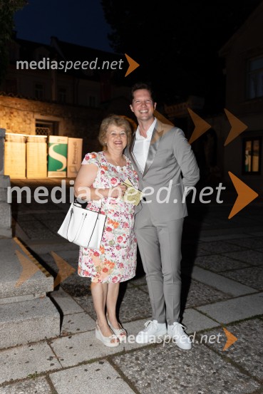  ... ;  Luka  Žiher, baletnikOto Pestner & Moje dame na 72. Ljubljana Festivalu