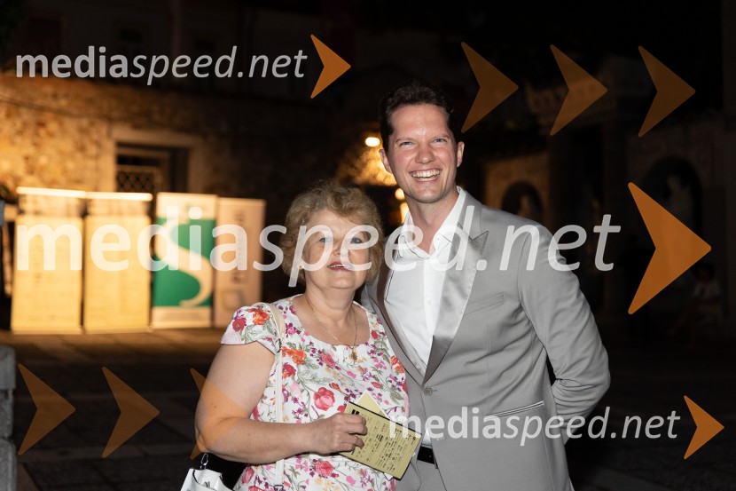  ... ;  Luka  Žiher, baletnikOto Pestner & Moje dame na 72. Ljubljana Festivalu