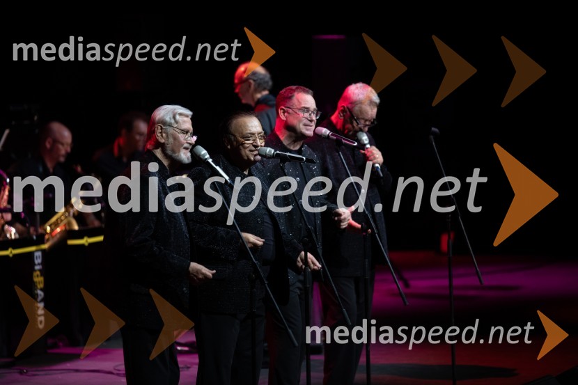  Dare Hering, glasbenik;  Oto Pestner, pevec;  Mike Orešar, Igor in Zlati zvoki;  Marjan Petan, glasbenikOto Pestner & Moje dame na 72. Ljubljana Festivalu