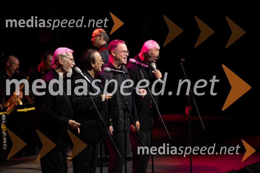  Dare Hering, glasbenik;  Oto Pestner, pevec;  Mike Orešar, Igor in Zlati zvoki;  Marjan Petan, glasbenikOto Pestner & Moje dame na 72. Ljubljana Festivalu