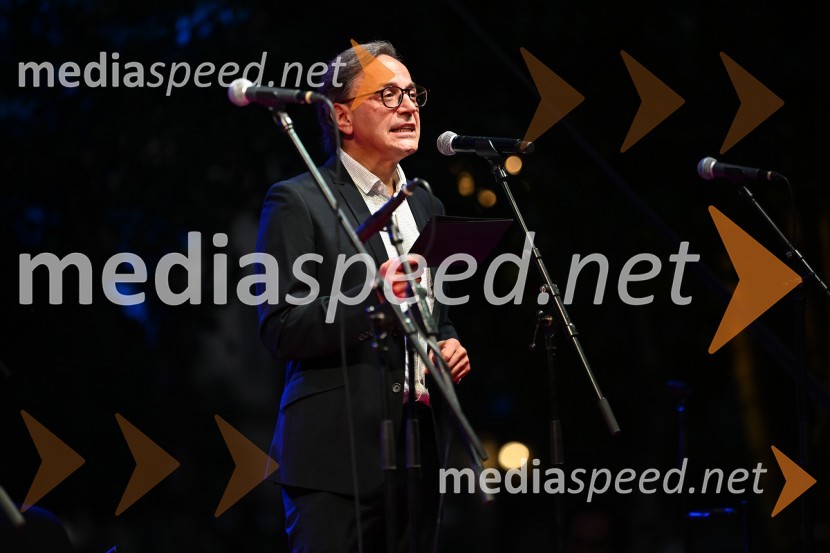  Igor Velše, voditeljČompe in Katalena na festivalu Noči v stari Ljubljani