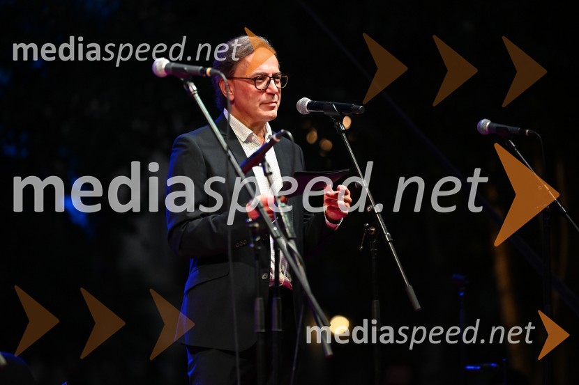  Igor Velše, voditeljČompe in Katalena na festivalu Noči v stari Ljubljani