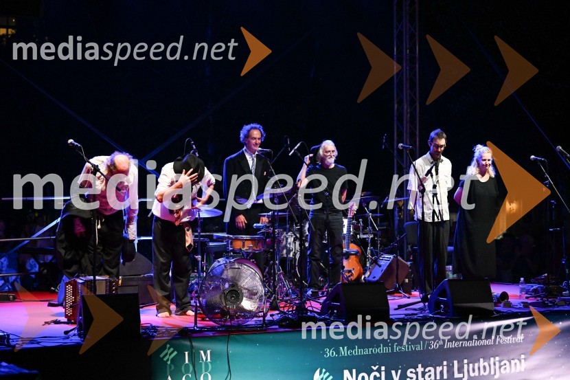  Janez Škof, igralec;  Žiga Saksida, igralec;  Marjan Stanič Stanič, bobnar, Čompe;  Silvo Zupančič;  ... ;  Neža Zinaić, ČompeČompe in Katalena na festivalu Noči v stari Ljubljani