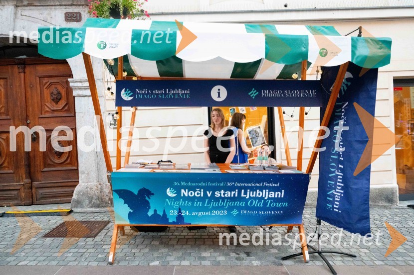 Čompe in Katalena na festivalu Noči v stari Ljubljani