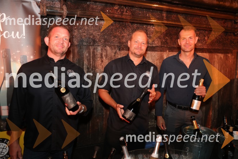  Gregor Tašner, Puklavec Family Wines;  Igor Domadenik, Puklavec family wines;  ... Prvi podzemni vinski festival v Vinagovi kleti