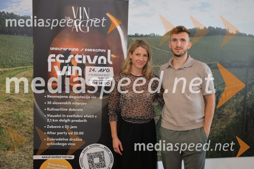  Maruša Švelc, direktorica Vinag 1847;  ... Prvi podzemni vinski festival v Vinagovi kleti