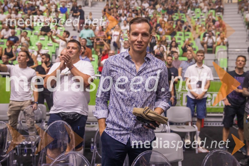  Peter KlincPoslovilna tekma Gorana Dragića v Stožicah