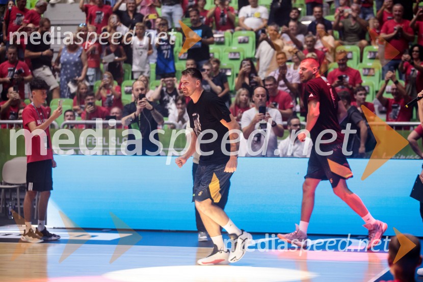  Luka  Dončić, košarkarPoslovilna tekma Gorana Dragića v Stožicah