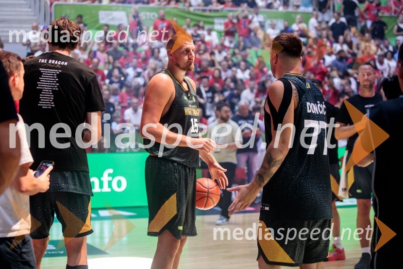  Nikola Jokić, košarkar;  Luka  Dončić, košarkarPoslovilna tekma Gorana Dragića v Stožicah