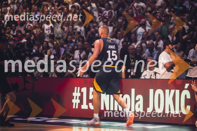  Nikola Jokić, košarkarPoslovilna tekma Gorana Dragića v Stožicah