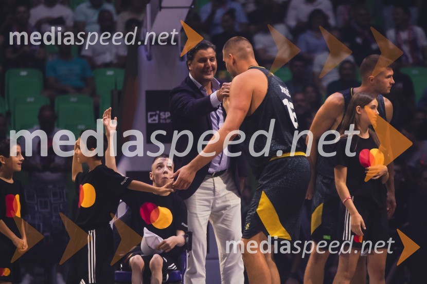  ... ;  Nikola Jokić, košarkarPoslovilna tekma Gorana Dragića v Stožicah