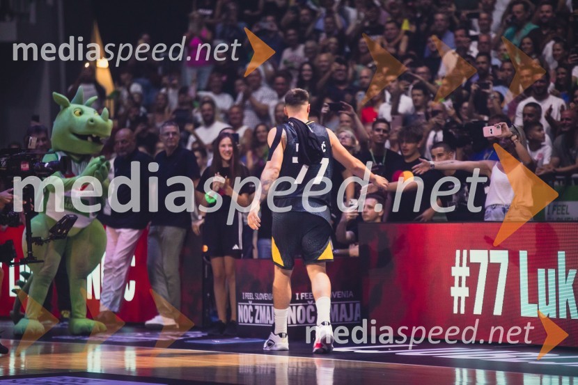  Luka  Dončić, košarkarPoslovilna tekma Gorana Dragića v Stožicah