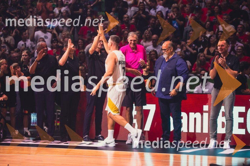  Sani  Bečirović, nekdanji košarkarPoslovilna tekma Gorana Dragića v Stožicah