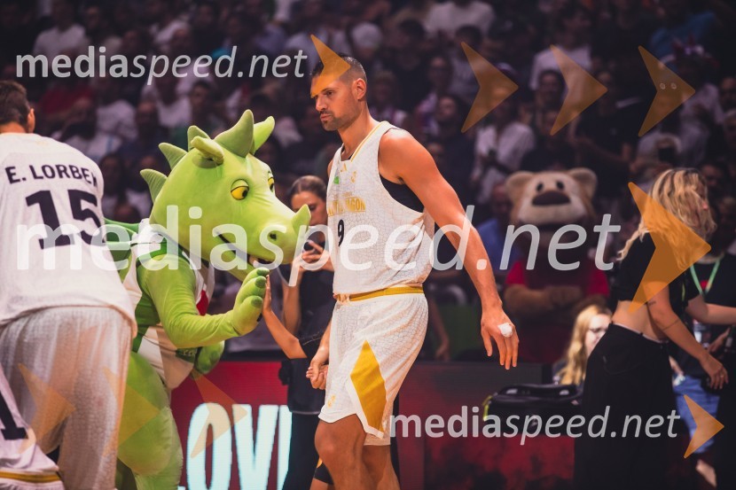  Nikola Vučević, košarkarPoslovilna tekma Gorana Dragića v Stožicah