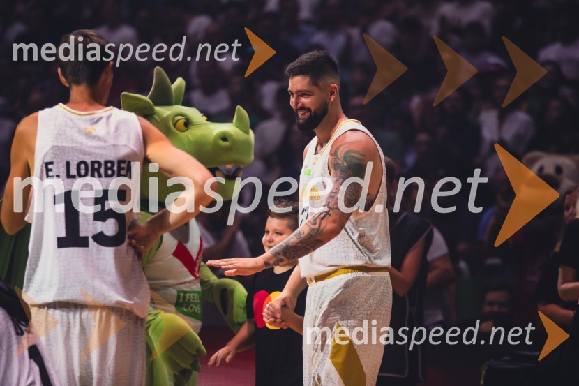  Žiga Dimec, košarkarPoslovilna tekma Gorana Dragića v Stožicah