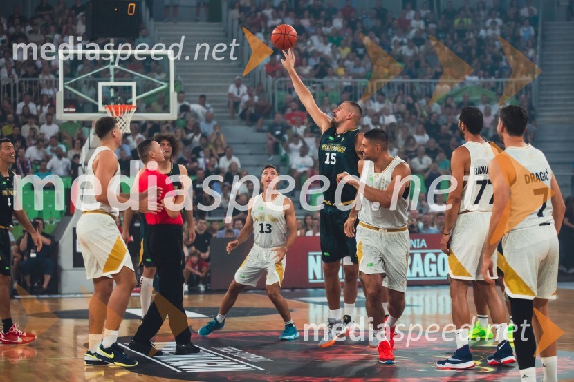  Nikola Jokić, košarkarPoslovilna tekma Gorana Dragića v Stožicah