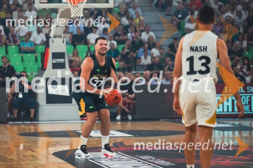  Luka  Dončić, košarkarPoslovilna tekma Gorana Dragića v Stožicah