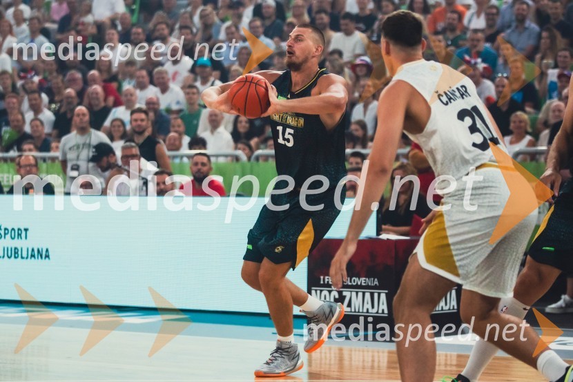  Nikola Jokić, košarkarPoslovilna tekma Gorana Dragića v Stožicah