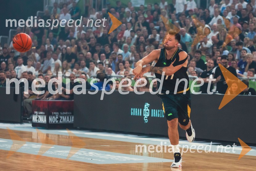  Luka  Dončić, košarkarPoslovilna tekma Gorana Dragića v Stožicah