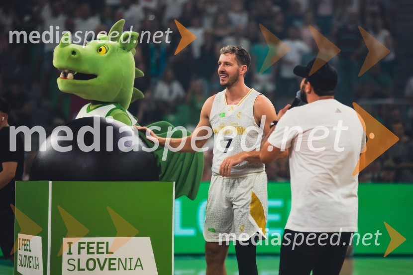  Goran Dragić, košarkarPoslovilna tekma Gorana Dragića v Stožicah