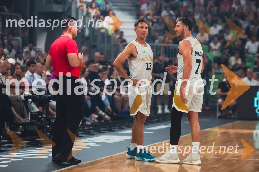 ... ;  Steve Nash, nekdanji košarkar;  Goran Dragić, košarkarPoslovilna tekma Gorana Dragića v Stožicah