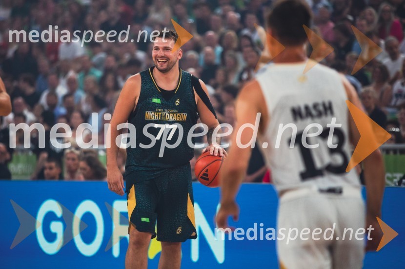  Luka  Dončić, košarkarPoslovilna tekma Gorana Dragića v Stožicah