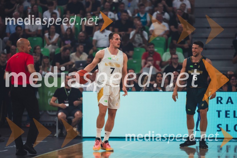  Klemen Prepelič, košarkar;  Aleksandar Ćapin, košarkarPoslovilna tekma Gorana Dragića v Stožicah