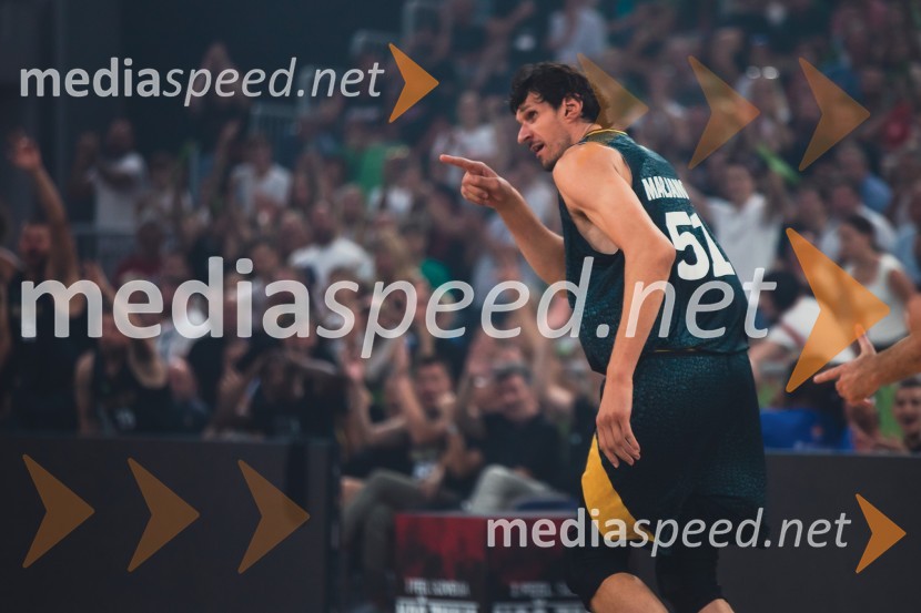  Boban Marjanović, košarkarPoslovilna tekma Gorana Dragića v Stožicah