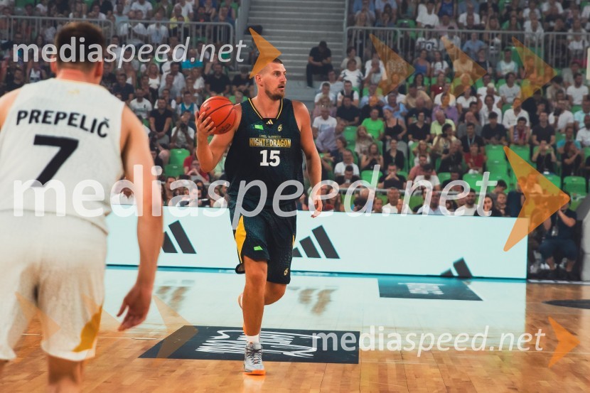  Klemen Prepelič, košarkar;  Nikola Jokić, košarkarPoslovilna tekma Gorana Dragića v Stožicah