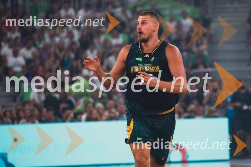  Nikola Jokić, košarkarPoslovilna tekma Gorana Dragića v Stožicah