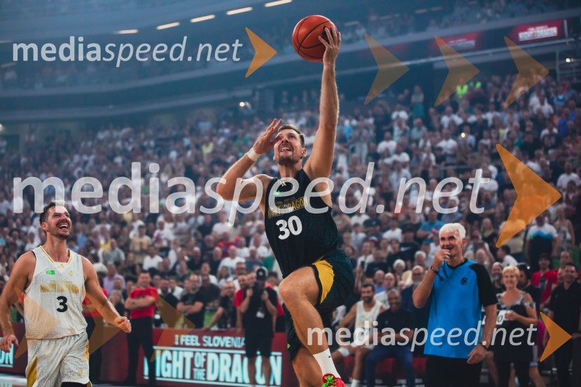  Goran Dragić, košarkar;  Zoran Dragić, košarkarPoslovilna tekma Gorana Dragića v Stožicah