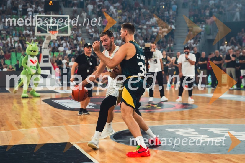  Goran Dragić, košarkar;  Zoran Dragić, košarkarPoslovilna tekma Gorana Dragića v Stožicah
