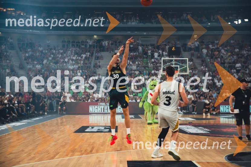  Zoran Dragić, košarkar;  Goran Dragić, košarkarPoslovilna tekma Gorana Dragića v Stožicah